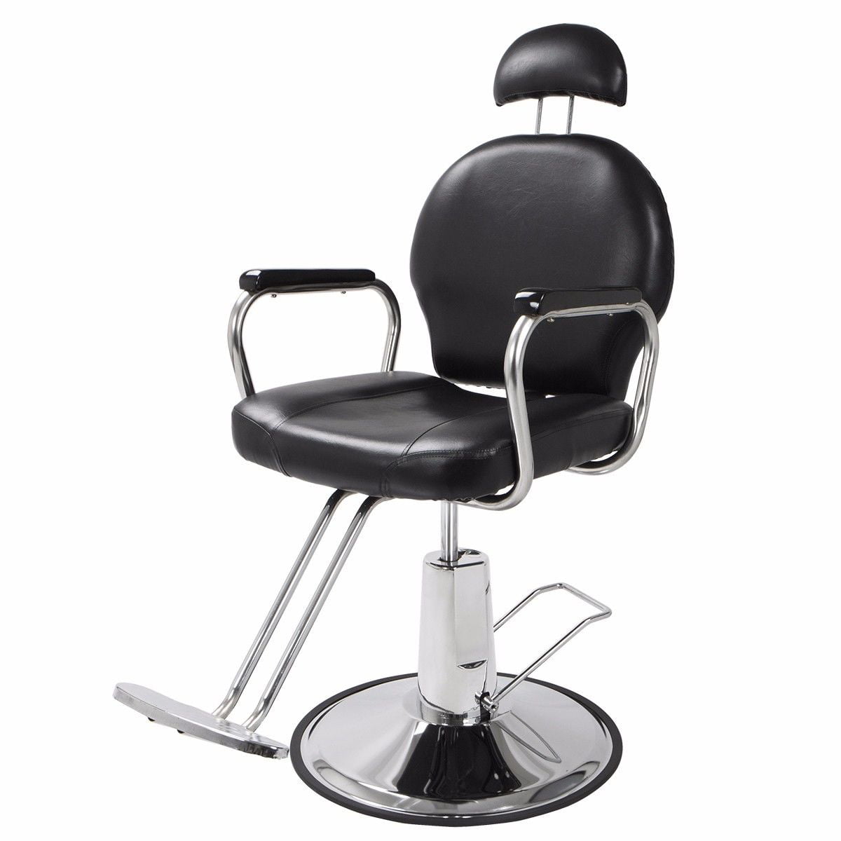 Winado Hydraulic Reclining Barber Chair, 360 Degrees Rolling Swivel Hair Salon Spa Chairs - Walmart.com