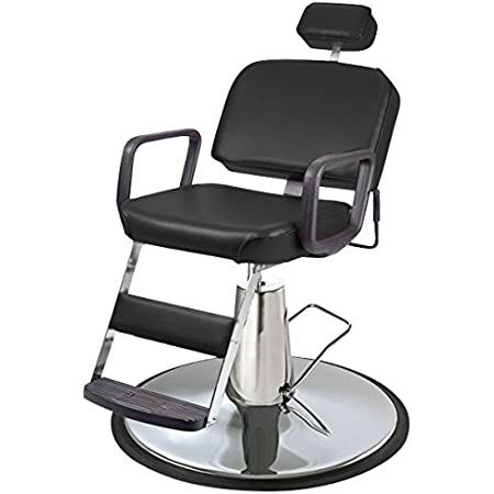 Amazon.com: Pibbs 4391 Prince Barber Chair for Barbers & Barber Shops, PIB-4391 : Beauty & Personal Care