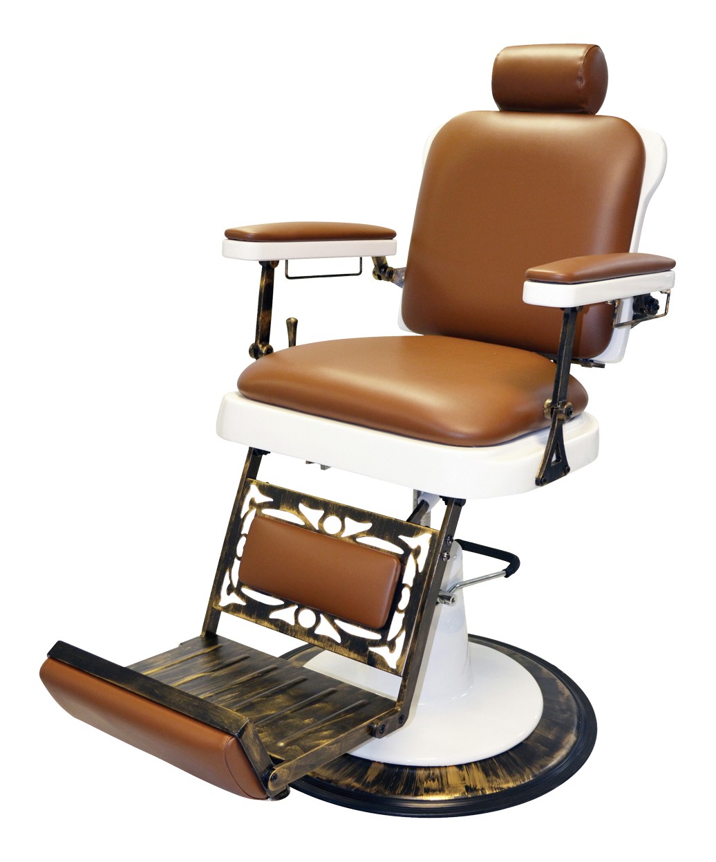 Classic & Antique Barber Chair: Pibbs 662 King Barber Chair