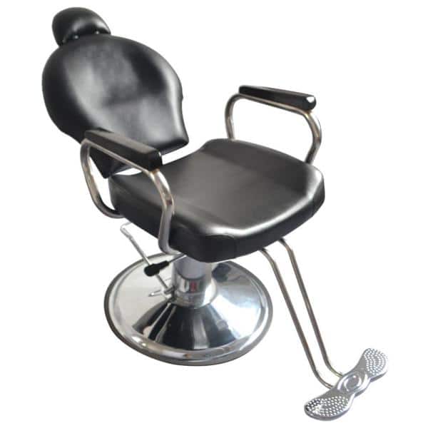 Winado Black Hydraulic Barber Chair Adjustable Height Salon Spa Styling Beauty Swivel Grooming Equipment 135182597427