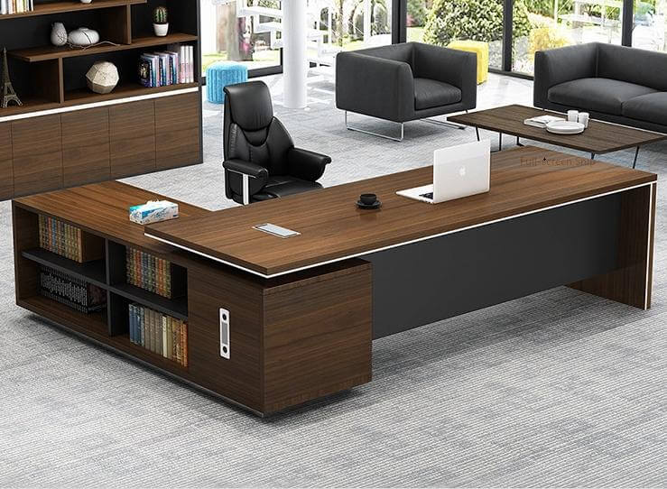 Hướng dẫn cách chọn kích thước bàn giám đốc tiêu chuẩn - Thiết kế nội thất Emi