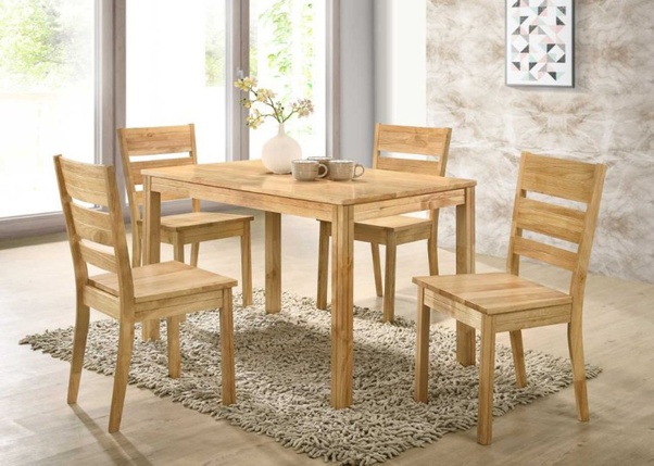 Rubber Wood Table Flash Sales, 58% OFF | www.ganshoren.be