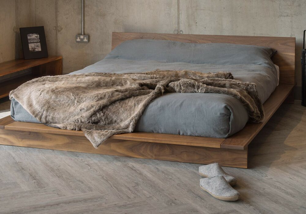 Oregon Low Platform Bed | Solid Wood | Natural Bed Company