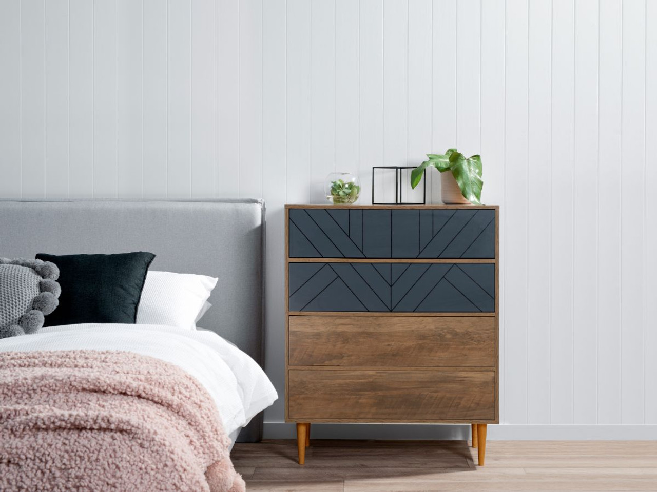 Zara Four Drawer - Bedroom Furniture | Mocka NZ