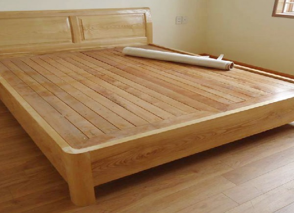Giường gỗ sồi Kiểu Nhật giá rẻ