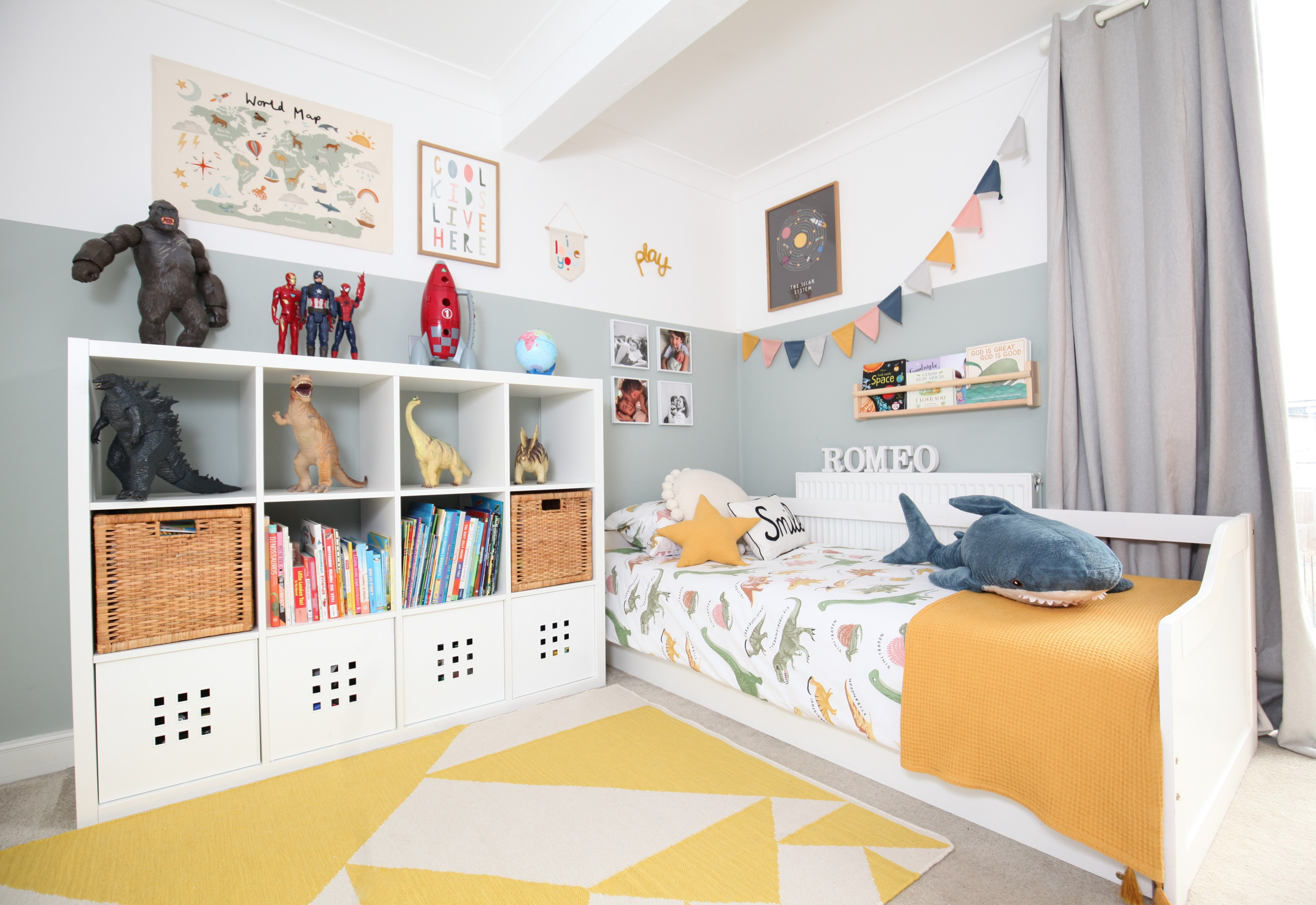75 Beautiful Orange Kids' Bedroom Ideas and Designs - October 2022 | Houzz UK