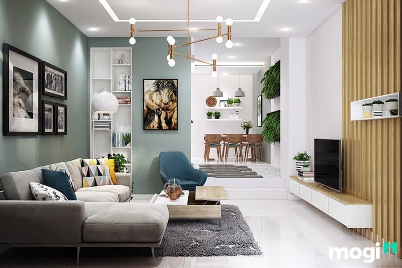 Chọn đồ nội thất đẹp và phù hợp sẽ giúp tạo ra sự hài hòa cho không gian phòng khách.