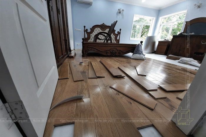 Ngày nay, sàn gỗ là một trong những lựa chọn hàng đầu cho phòng ngủ.