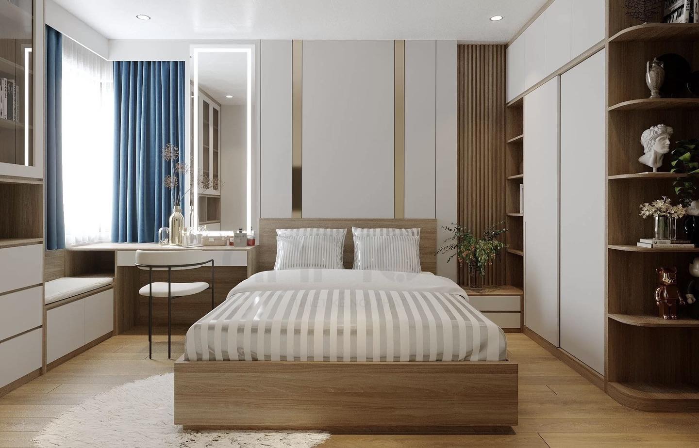Cách đặt giường trong phòng ngủ tốt cho sức khỏe và “chuẩn” phong thủy