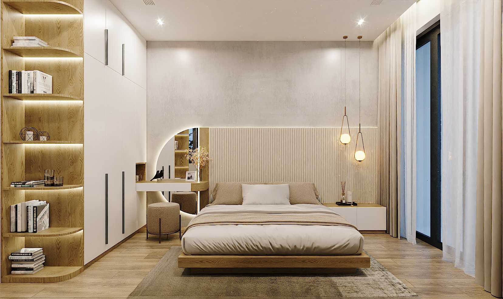 30+ Mẫu vách đầu giường đẹp hiện đại cho phòng ngủ xu hướng 2023