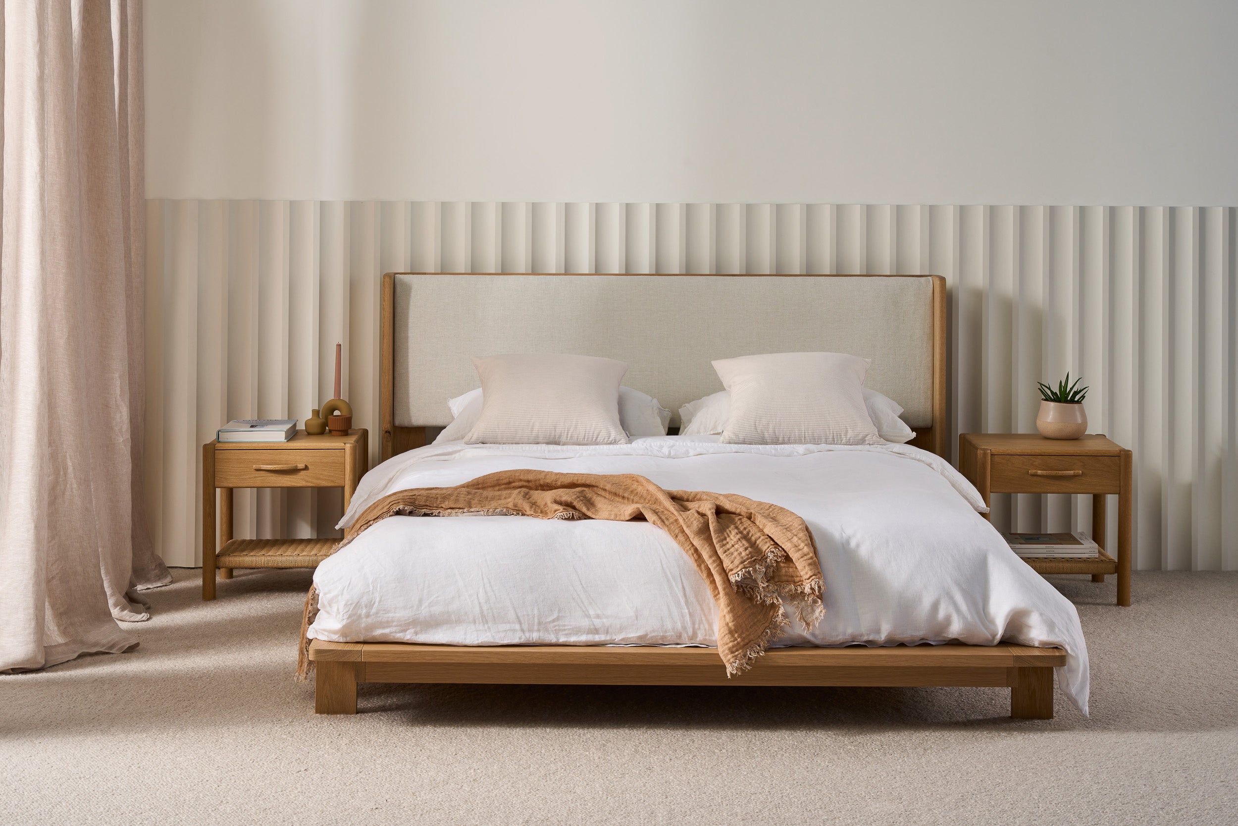Lou Solid Timber Bed Frame - Mubu Home: Modern Timber Beds and Furniture